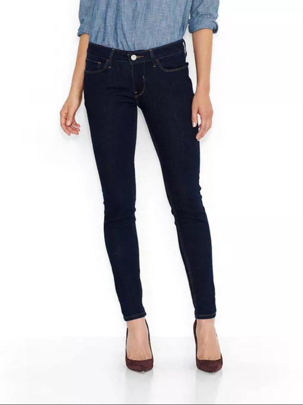 Levi's 535™ Super Skinny Stretch Jean Leggings in Canal Rise Size 7L/C (28W)